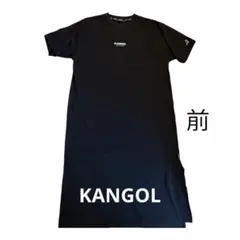 カンゴール　黒　Tシャツワンピース　Mサイズ　スリット入りのサムネイル