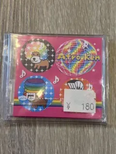 平成レトロ　アフロ犬　MD風メモ帳　san-x