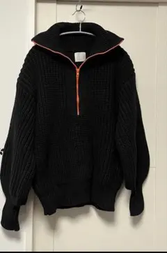 アマイル　AMAIL Bon sandwich knit ブラック