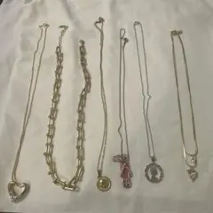 ネックレス まとめ売り シルバー パール風 ペンダント セット