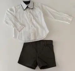 限定お値下げ！　COMME CA ISM シャツ　ショートパンツ　入園式　お祝い