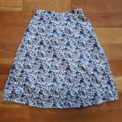 NATURAL BEAUTY BASIC　花柄スカート　リバティ