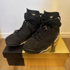 エアジョーダン6 ブラック/ゴールド　DMP