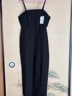 GRL ブラック キャミワンピース ロング Lサイズ レディース 即日発送 新品