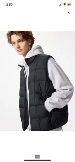 UNIQLO PUFFTECH ダウンベスト XL ブラック