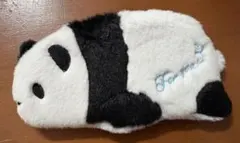【新品未使用品】ふわふわパンダポーチ