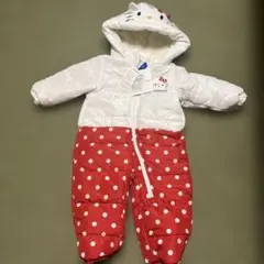 Hello Kitty ベビー用 ジャンプスーツ スノーウエア防寒着80cmのサムネイル