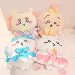 まじかるちいかわ　てんしあくま　BIGぬいぐるみ 4種セット