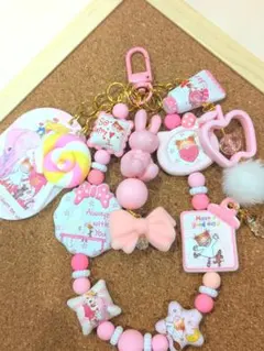106.cocoちゃんじゃらじゃらストラップ・キーホルダー