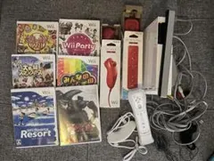 Wii本体+コントローラー2セット+ソフトセット