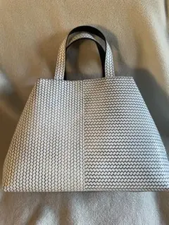 ヒロコハヤシ　オッティカ　ブルー　トートバック　Ｌのサムネイル