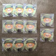 からぴち　カラフルピーチ　ぷぴぱ　缶バッジ　シヴァ