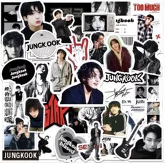 BTS グク　ジョングク　JUNGKOOK ステッカー50枚のサムネイル