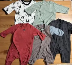 ベビー　男の子　まとめ買い　 ロンパース　西松屋　50〜70