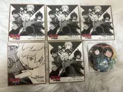 ワールドトリガー ワートリ 特典 色紙・缶バッチセット