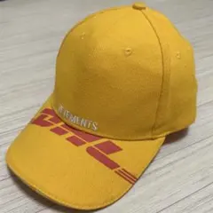 VETEMENTS DHL ロゴキャップ イエローのサムネイル