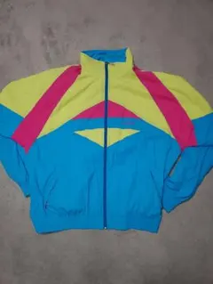 80s アディダス ナイロンジャケット ダブルフェイス クレイジー