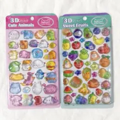 動物 アザラシ ゾウ 恐竜 フルーツ ボンボンドロップシール ドロップシール