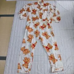 レディース　長袖パジャマ上下　M〜L(フリー)