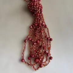 ビーズネックレス