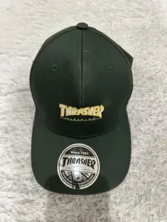 THRASHER スラッシャー キャップ 緑のサムネイル