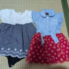 BABYDOLL＆西松屋ワンピースセット80サイズ