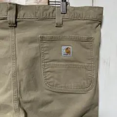 Carhartt カーハート 刺繍 ロゴ ダック パンツ ビッグサイズ W40