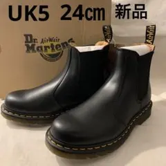 新品　Dr.Martens ドクターマーチン サイドゴア レディース　UK5