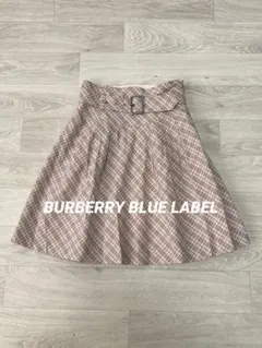 BURBERRY BLUE LABEL チェックスカート 38