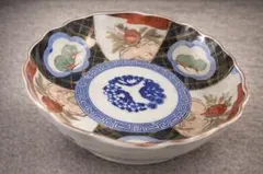 有田 伊万里 古伊万里 金彩 色絵 膾皿 小鉢 小皿 2客