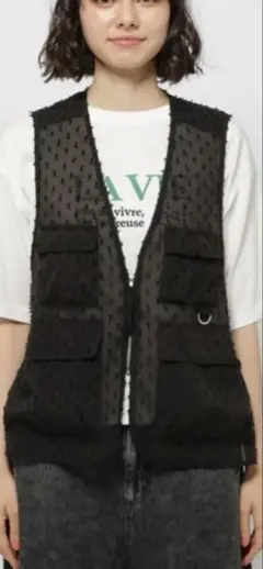 ニコアンド　シアーフィッシングベスト　新品未使用