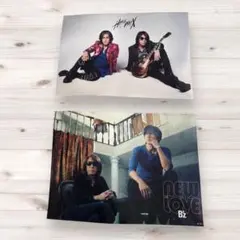 B'z クリアポスター　B3サイズ　2枚セット　アルバム　特典