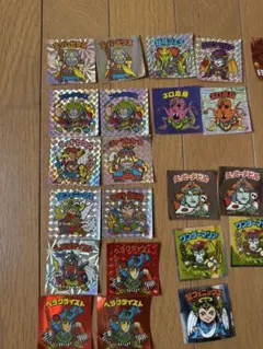 ビックリマンシール まとめ売り ヘッド多数 キラあり 悪魔VS天使 大量セット