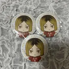 セガラッキーくじ　ハイキュー 孤爪研磨 缶バッジ