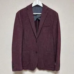 美品　ヘンリーコットンズHenry Cotton's ジャケット　ボルドー　48のサムネイル