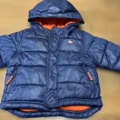 12-18 ネイビーフード付きジャンパー