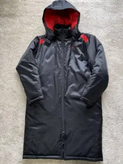 PUMA ダウンコート 黒/赤 160cm