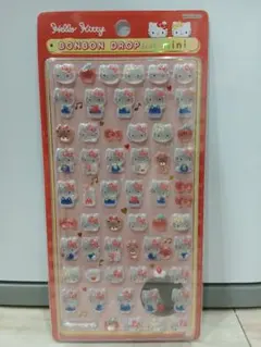 ハローキティ　レッド　ボンボンドロップシール(まとめ買いお値引きあり)