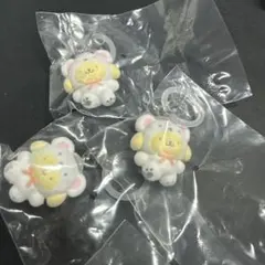 サンリオのふわふわスノーめじるしアクセサリー ポムポムプリン