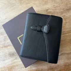 ブレイリオ　ミネルバボックス　ミニ6 Bフラップ　20mmリング　ブラック