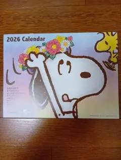 2026年 スヌーピーカレンダー　日本生命