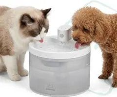 POMESEA　猫 犬 自動給水器　2.5L　コードレス対応 アダプター付きのサムネイル