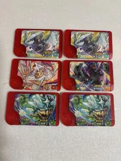 ポケモンフレンダ マクドナルドハッピーセット 全6種中4種6枚セット 開封済み