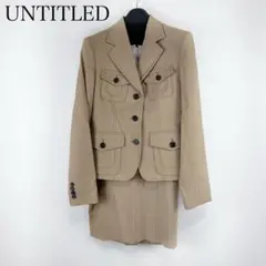 アンタイトル サイズ0 スカートセットアップ　ジャケット　タイトスカート