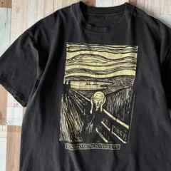 【希少!!】90s ムンクの叫び アートTシャツ XL シングルステッチ 当時物のサムネイル