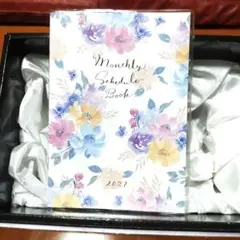 スケジュール帳　花柄　手帳　2027年　華やか　総柄