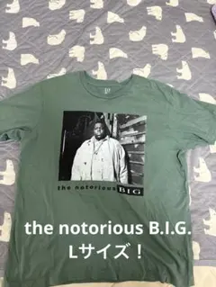 激レアL！the notorious B.I.G.×GAPコラボTシャツ