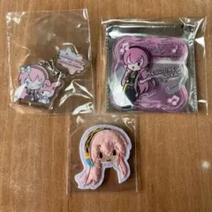 巡音ルカ アクキー、アクリルコースター、シール 3点セット