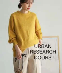 URBAN RESEARCH DOORS ヘアリーニットチュニック