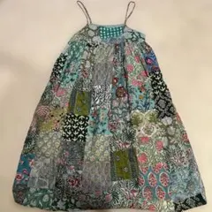 キャミワンピース Fサイズ パッチワーク